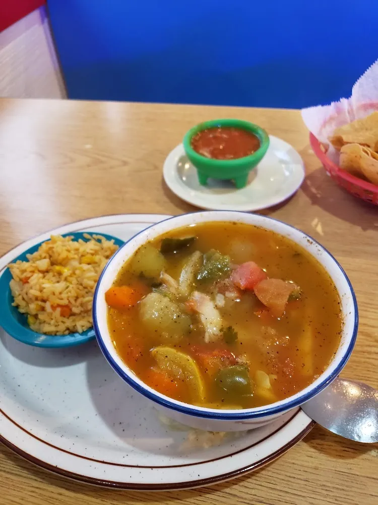 Caldo De Mariscos