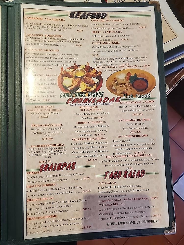 Herreras Mexican Restaurant #3 Menu image 1