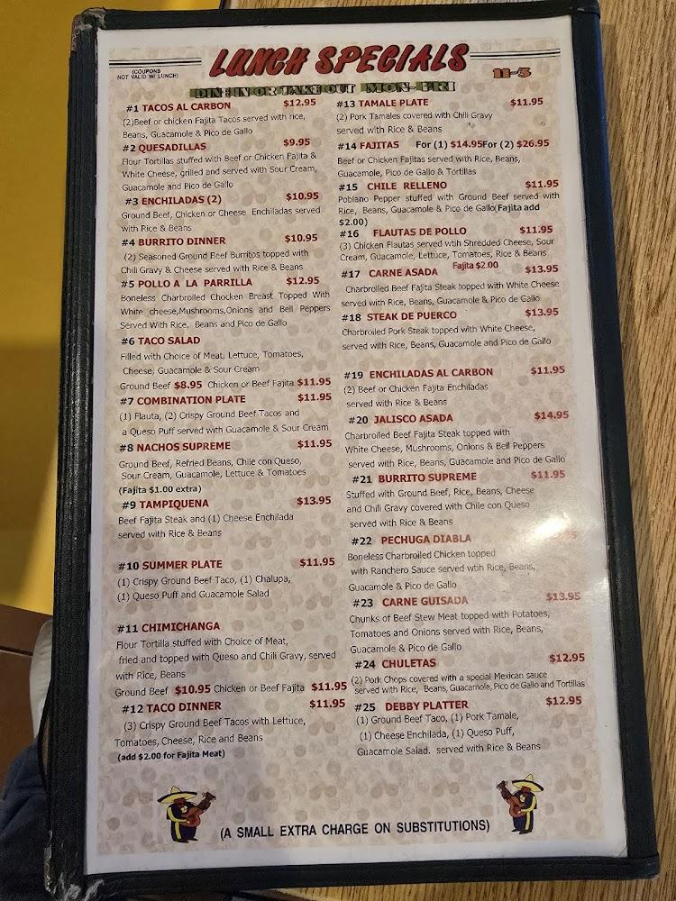 Herreras Mexican Restaurant #3 Menu image 2